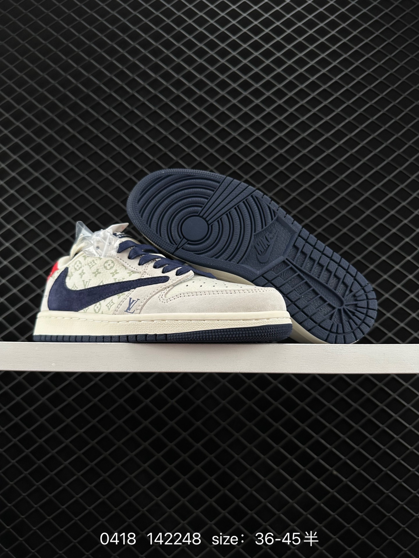 Louis Vuitton x Travis Scott x Nike Air Jordan 1 Low OG SP